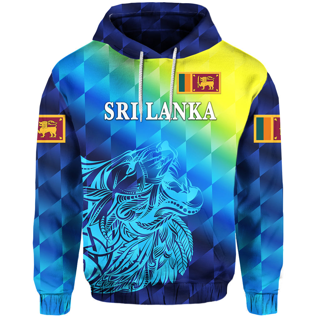 Sri Lanka Hoodie Lion Vibes LT8