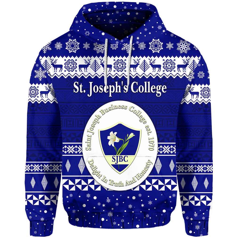 St. Josephs College Christmas Hoodie Simple Style LT8