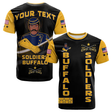 Custom Buffalo Soldiers T Shirt BSMC Club Adore Motorcycle
