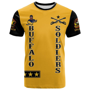 Buffalo Soldiers T Shirt Motorcycle BSMC Club