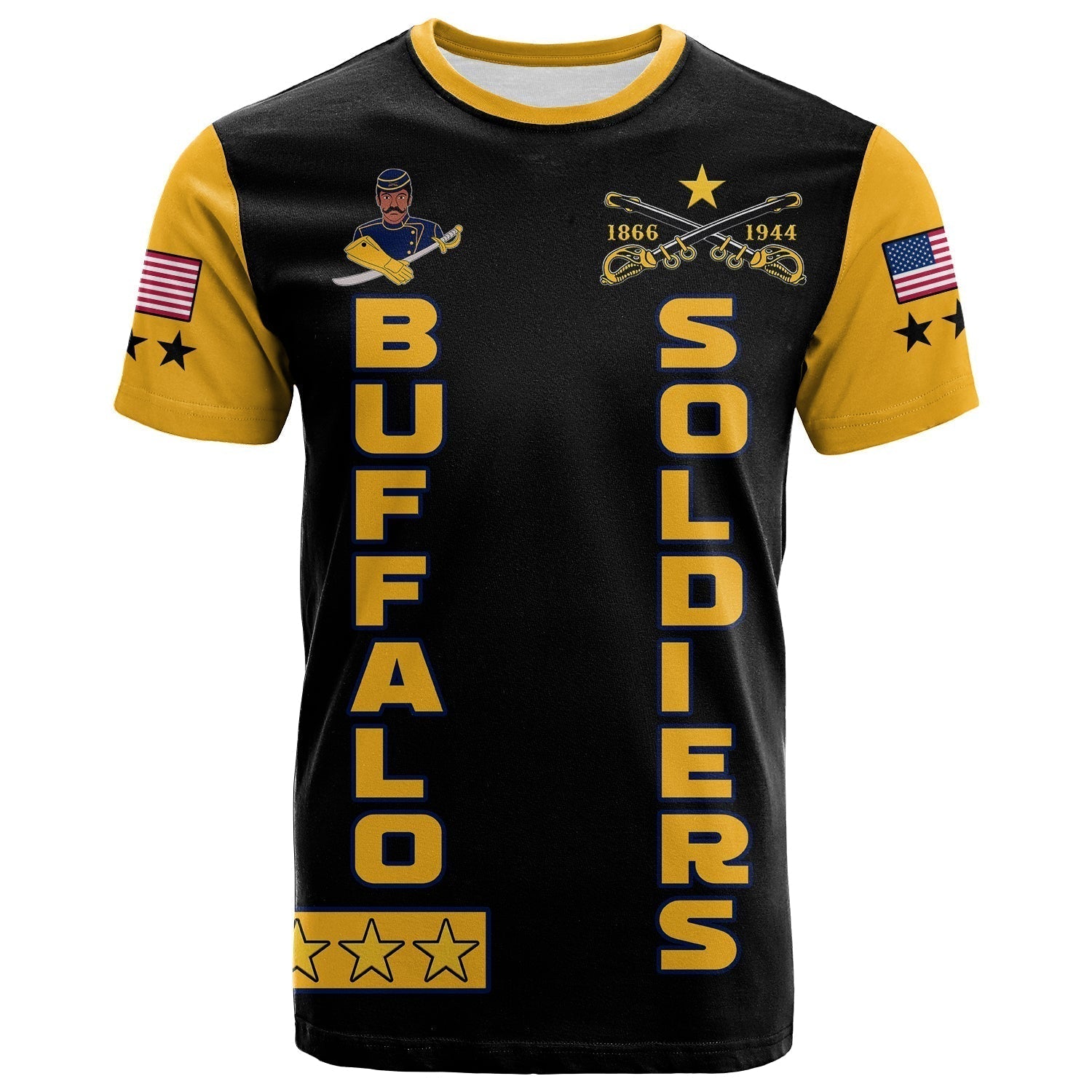 Custom Buffalo Soldiers T Shirt BSMC Club Adore Motorcycle