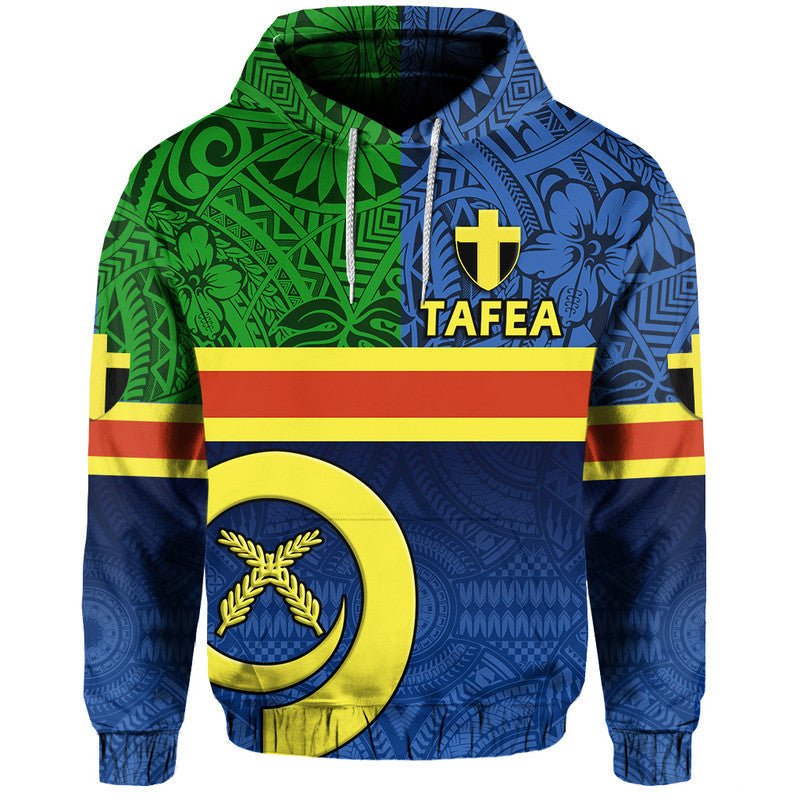 Vanuatu Tafea Province Day Hoodie Tafea Flag Color Style LT9