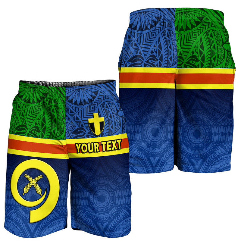Custom Personalised Vanuatu Tafea Province Day Men Short Tafea Flag Color Style LT9