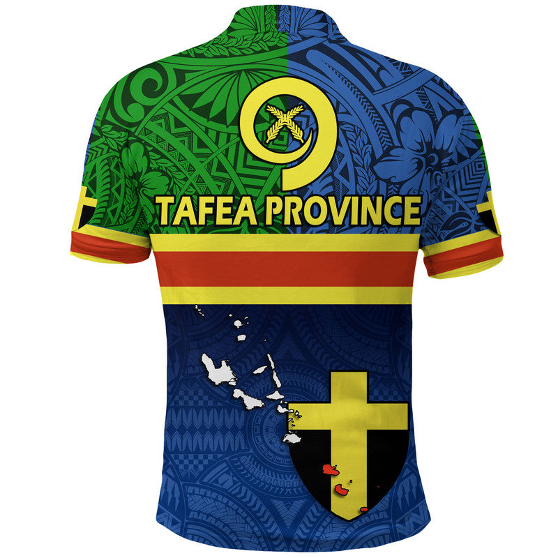 Vanuatu Tafea Province Day Polo Shirt Tafea Flag Color Style LT9