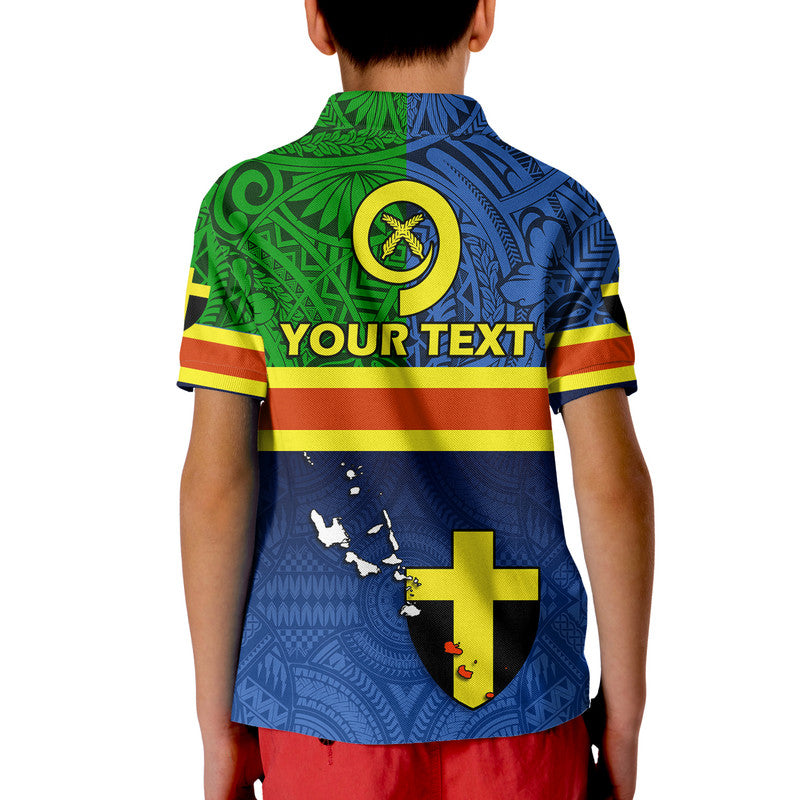 Custom Vanuatu Tafea Province Day Polo Shirt Tafea Flag Color Style LT9