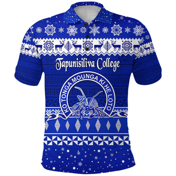 Tapunisiliva College Polo Shirt Christmas Simple Style LT8
