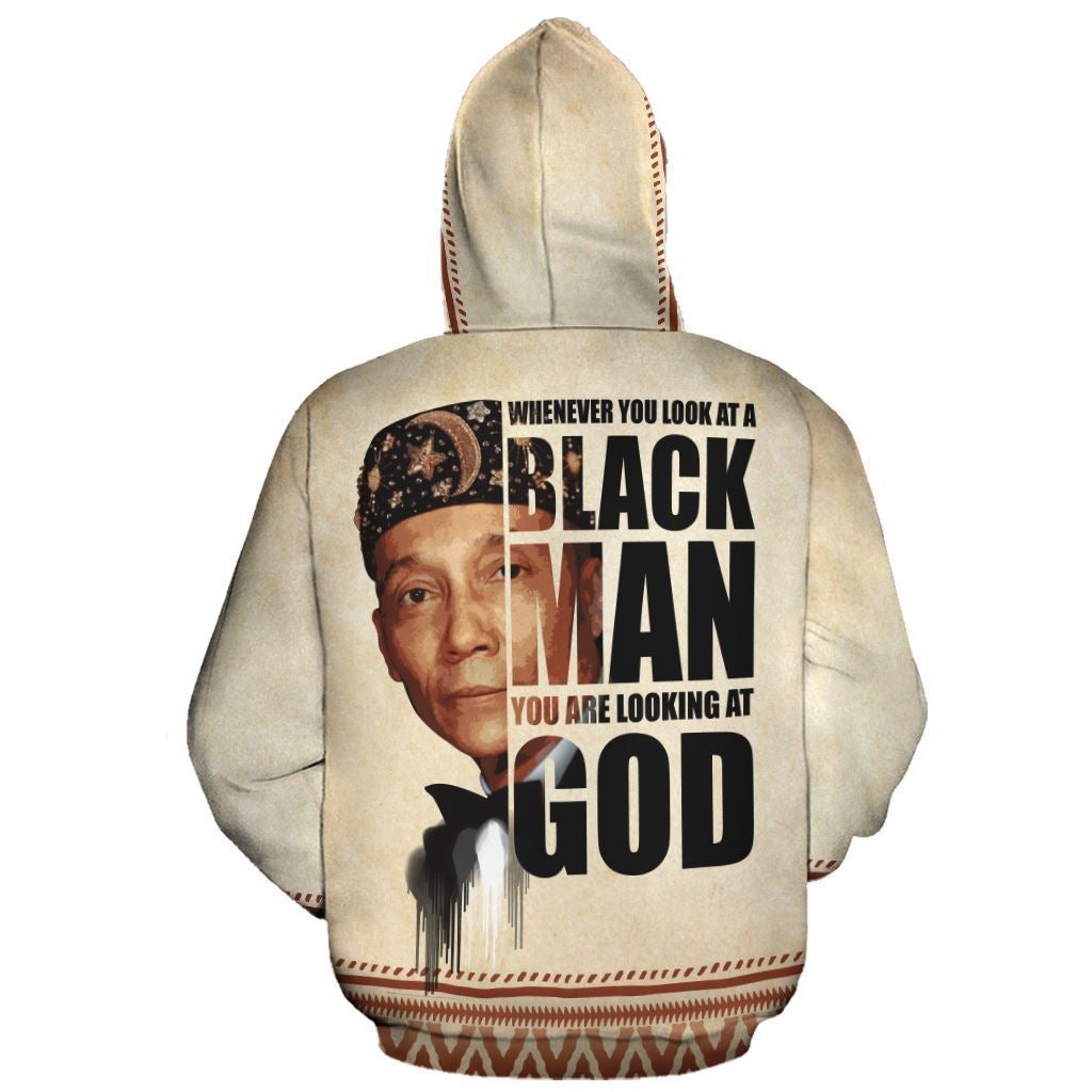 African Hoodie The Most Honorable Elijah Muhammad Hoodie
