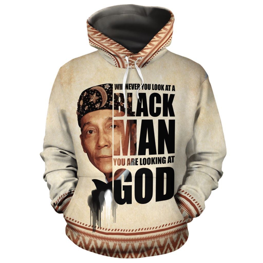 African Hoodie The Most Honorable Elijah Muhammad Hoodie