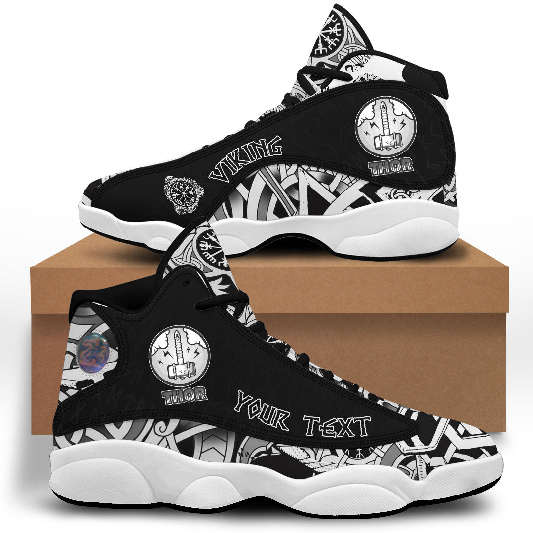 (Custom) Viking - Thor Hammer Sneakers J13 RLT12