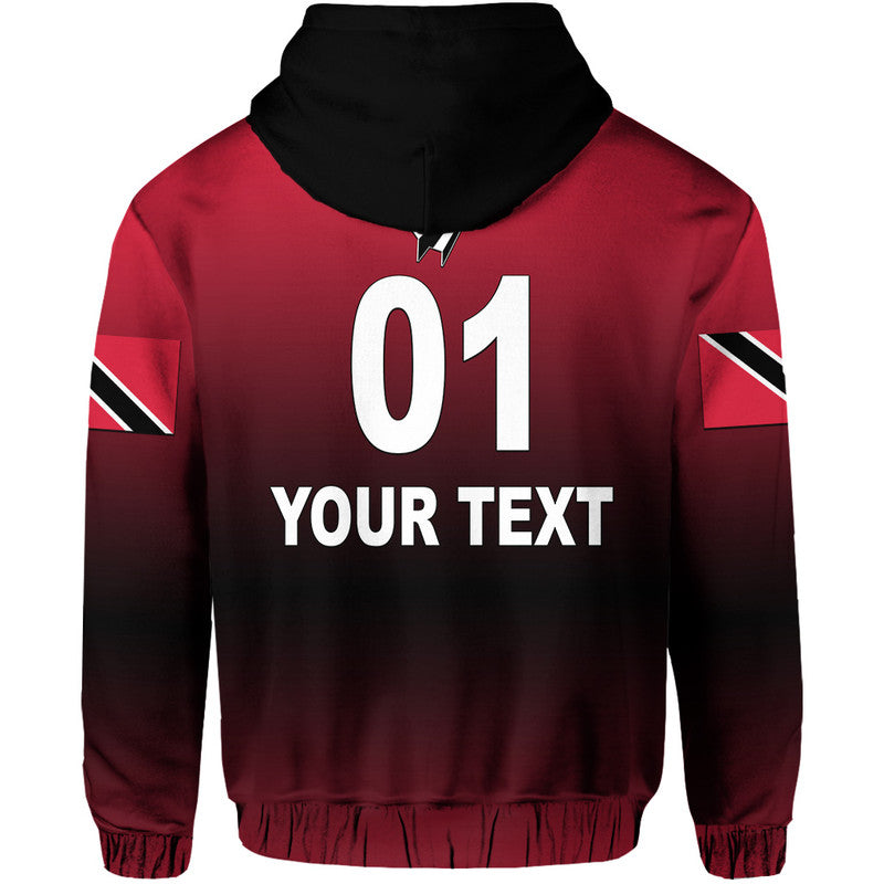Custom Trinidad And Tobago Cricket Red Force Hoodie Original Style LT8