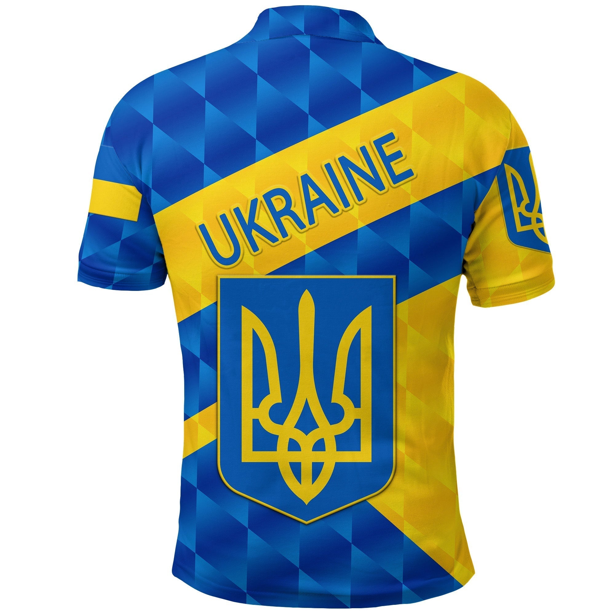 Ukraine Polo Shirt Sporty Style LT8