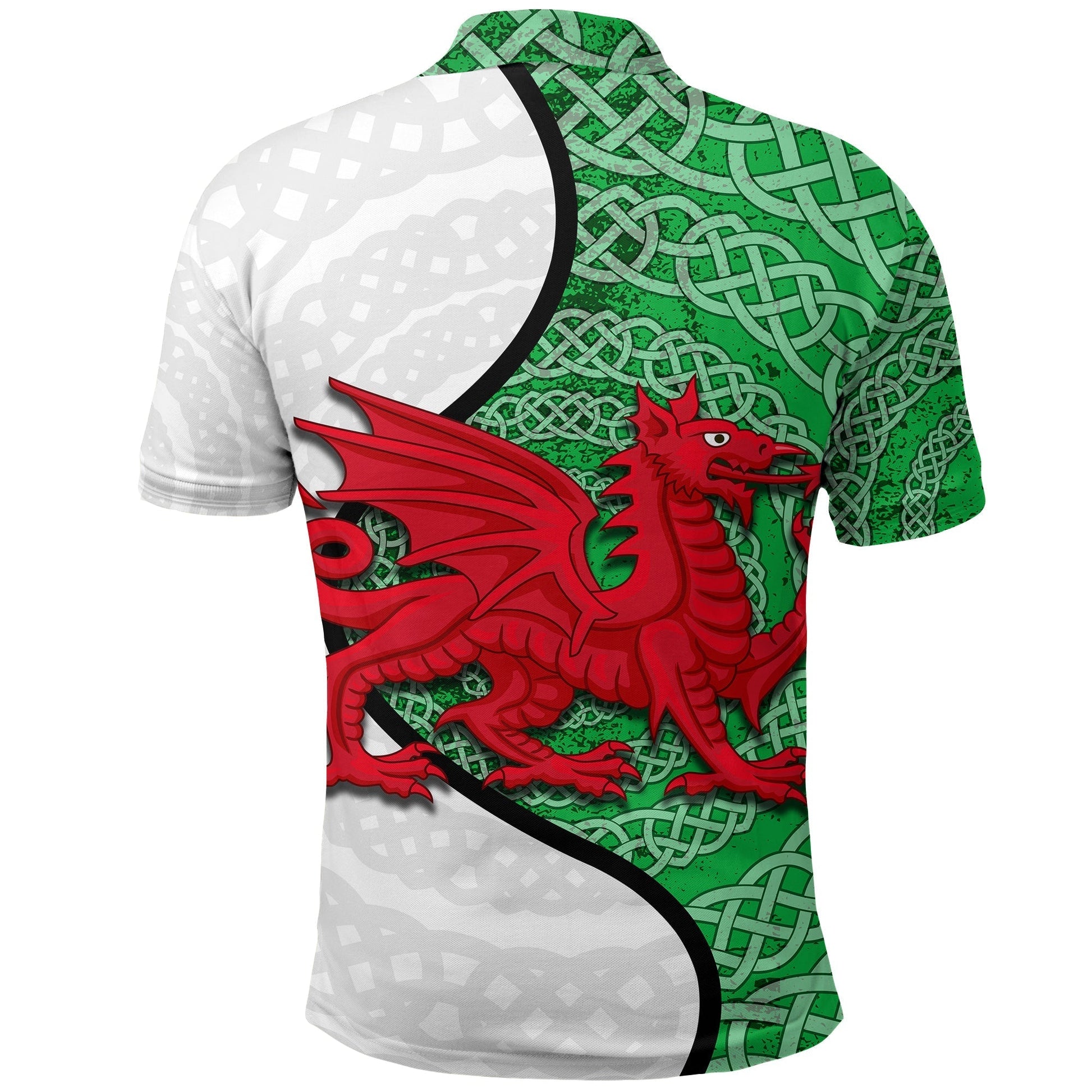Wales Welsh Dragons Polo Shirt LT20