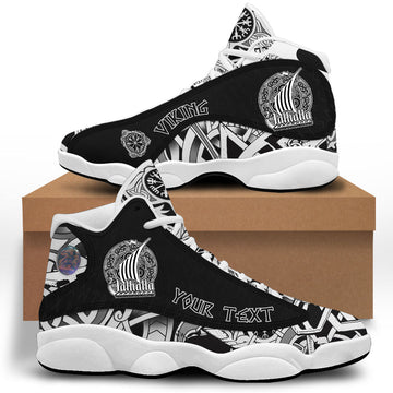 (Custom) Wonder Print Shop - Valhalla Scandinavian Drakkar Sneakers J13 RLT12
