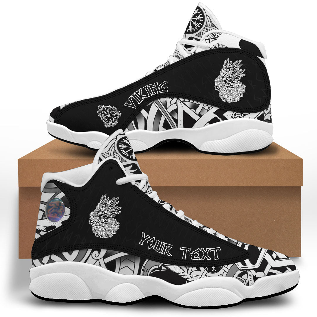 (Custom) Wonder Print Shop - Valkyrie With Winged Helmet Sneakers J13 RLT12