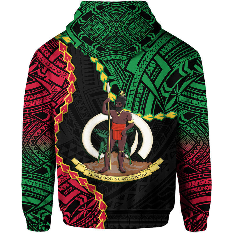 Vanuatu Hoodie Basic Coat Of Arms LT9