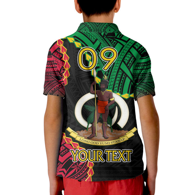 Custom Vanuatu Polo Shirt Basic Coat Of Arms LT9