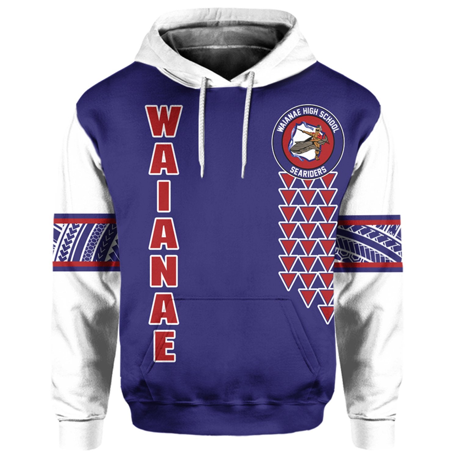 Custom Hawaii Hoodie Waianae High Custom Your Class Pullover Hoodie