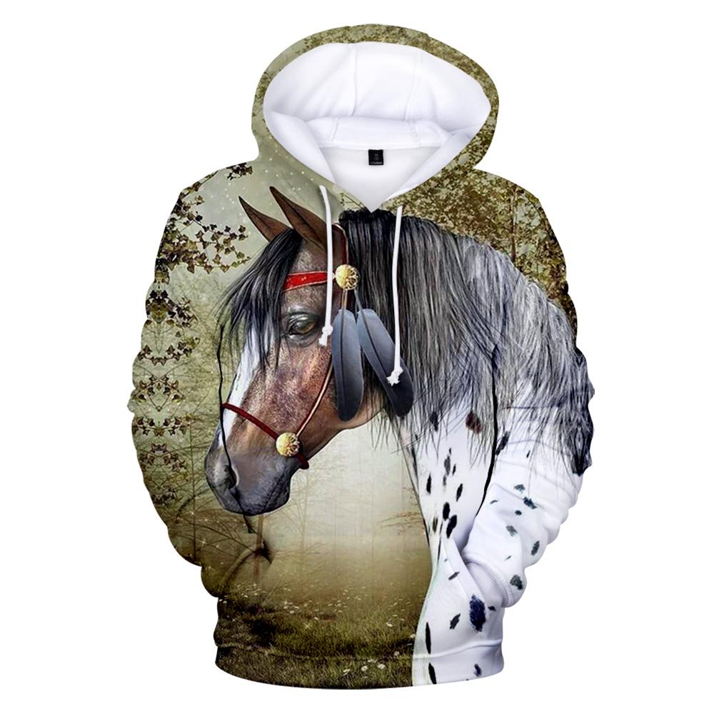 Warrior Horse Native American All Over Hoodie LT10