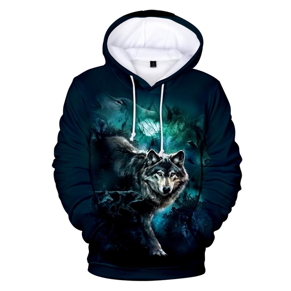Turquoise Mystery Wolf Native American All Over Hoodie LT10