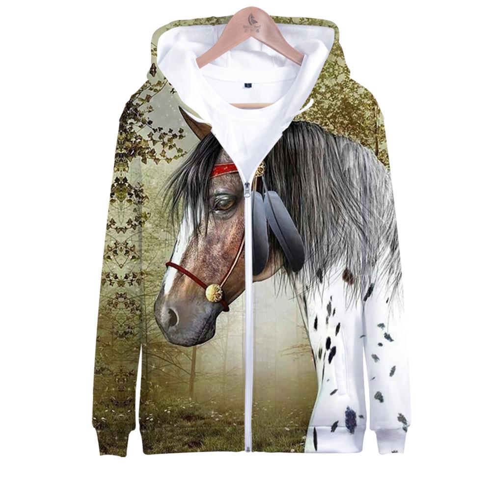 Warrior Horse Native American All Over Hoodie LT10