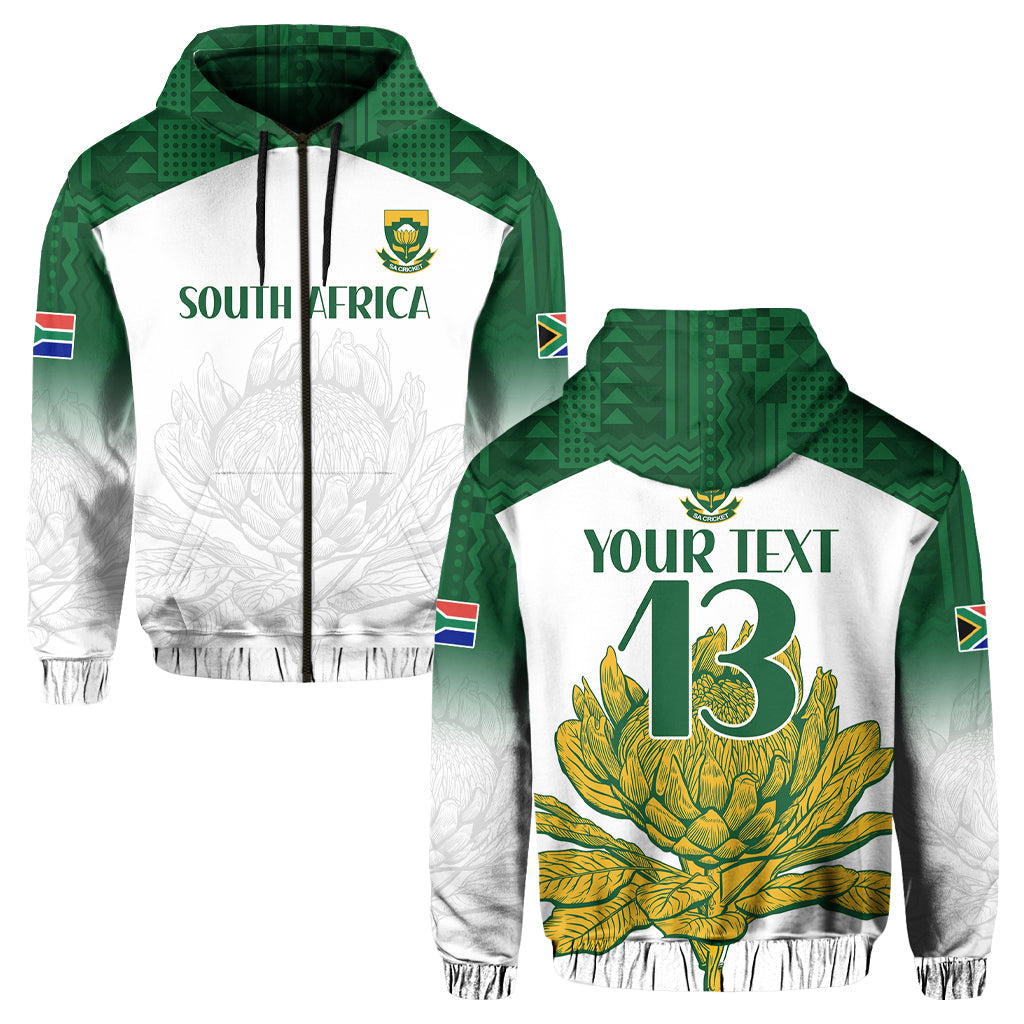 Custom South Africa CrickeHoodie Go Proteas Boxing Day Test LT13