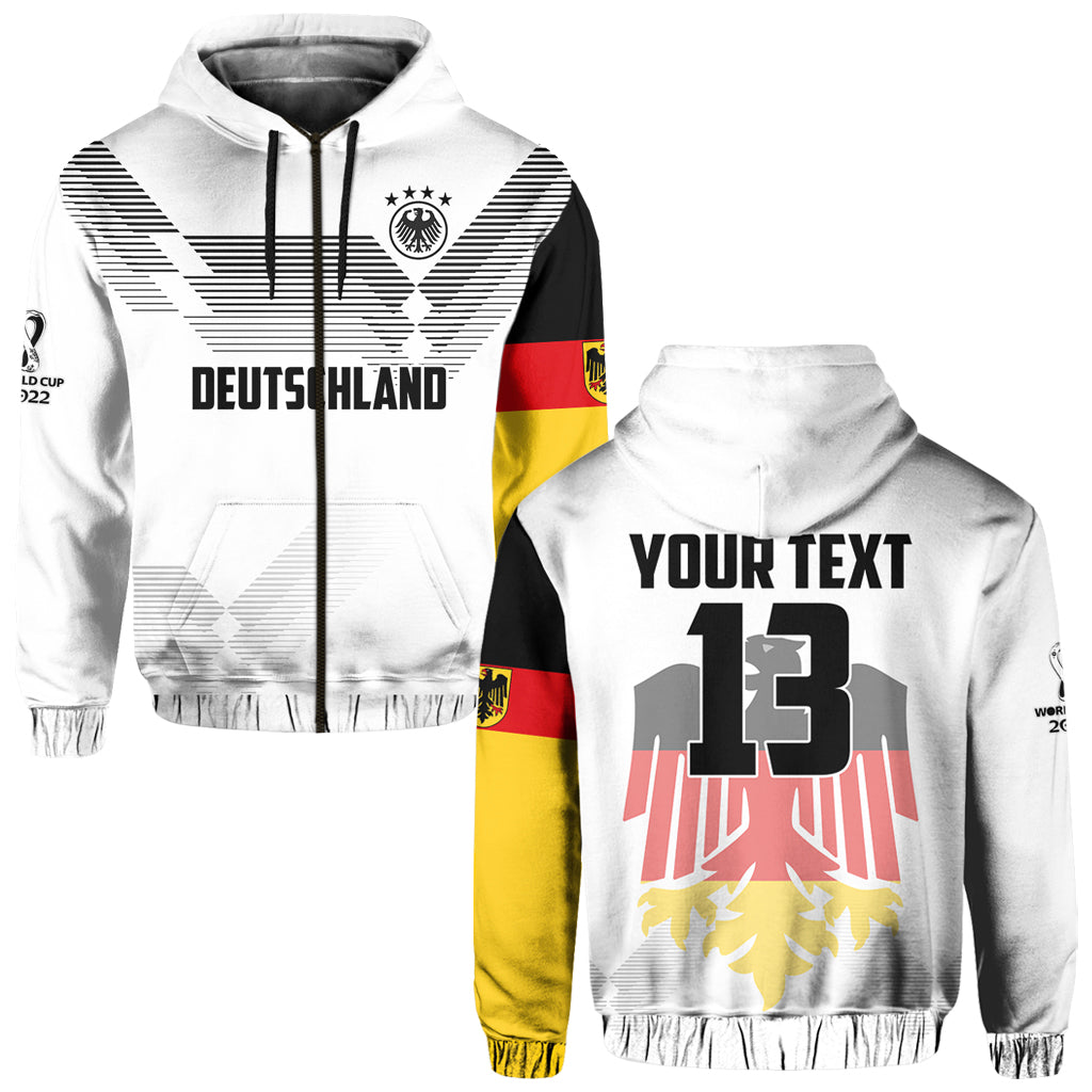 Custom Germany Football Hoodie Come On Nationalelf Soccer Deutschland Champions World Cup LT13