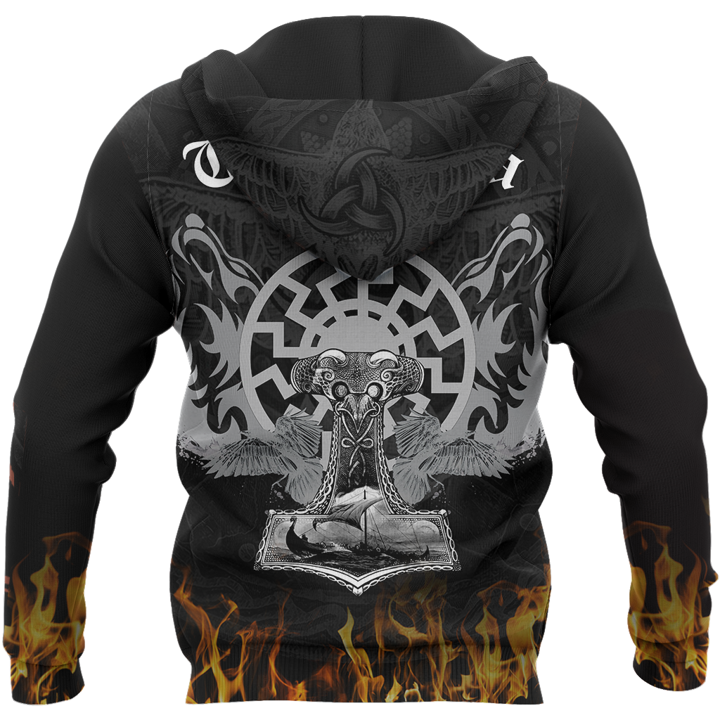 Viking Clothing Mjolnir Hoodie RLT12