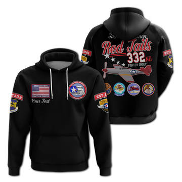Custom Tuskegee Airmen The Red Tails Pride Hoodie LT12