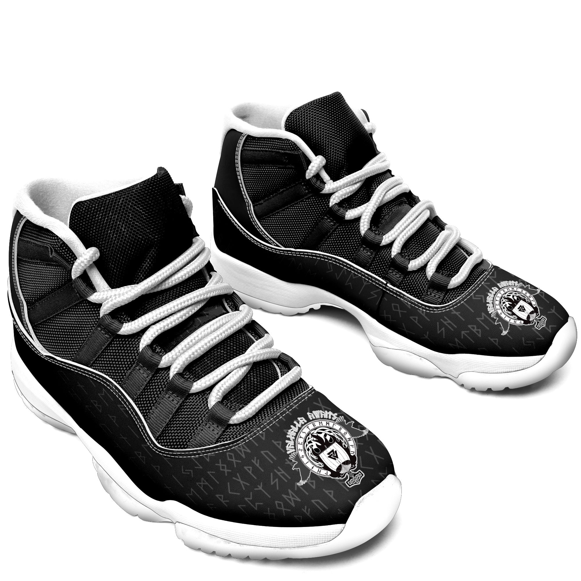 Viking Shoes - Viking Drakkar Runes Sneakers J.11 RLT12