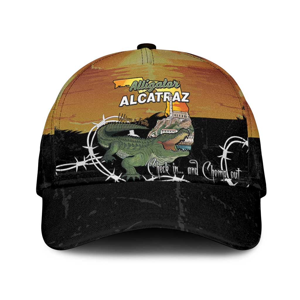Alligator Alcatraz Classic Cap Prison Florida Everglades LT15