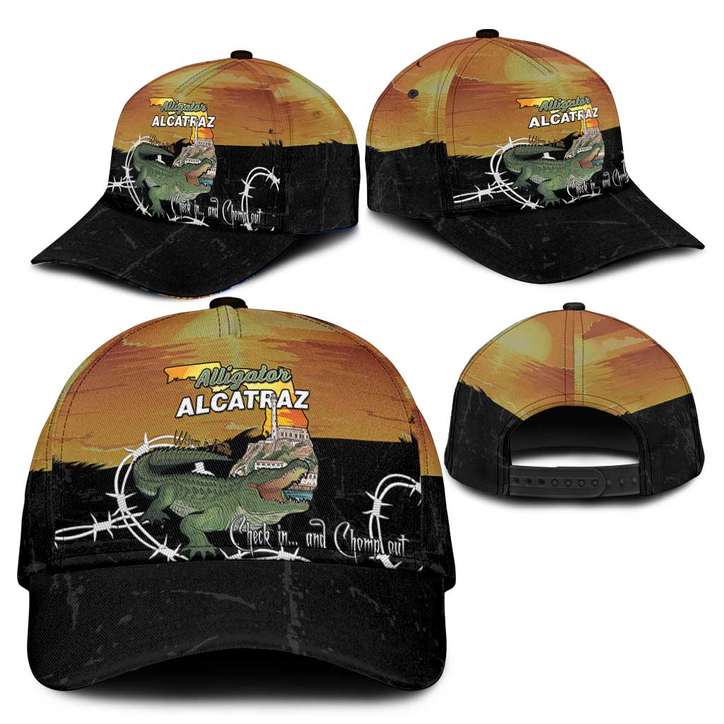 Alligator Alcatraz Classic Cap Prison Florida Everglades LT15