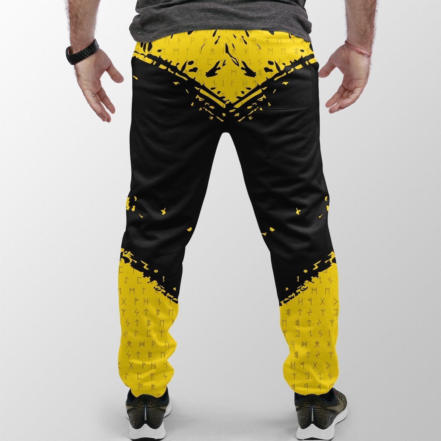 Viking Jogger, Loki Bound Triskele Rune Gold RLT12