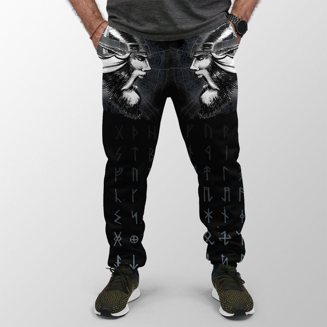 Viking Jogger (Women's/Men's) Warrior Tattoo 3D RLT12