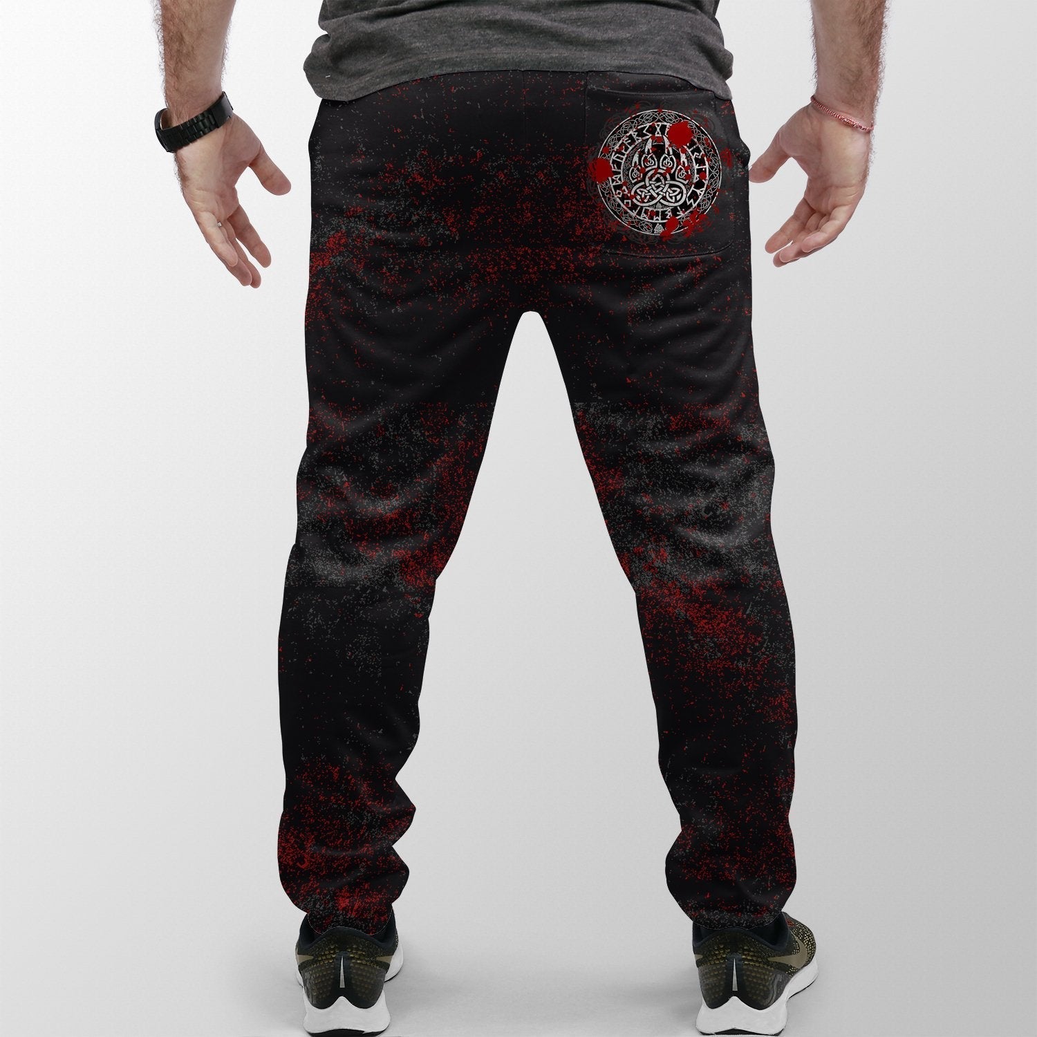 Viking Jogger Viking Bear Claws Blood Tattoo RLT12