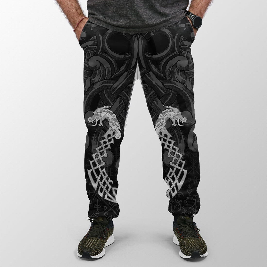 Viking Jogger (Women's/Men's) Gungnir Of Odin and Drakkar RLT12