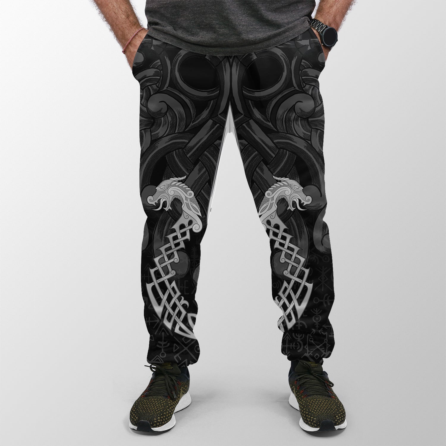 Viking Jogger (Women's/Men's) Gungnir Of Odin and Drakkar RLT12