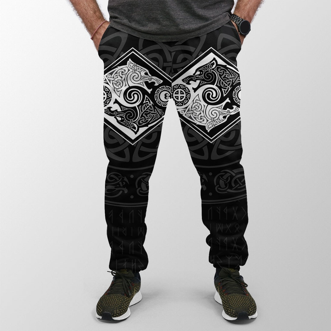 Vikings Jogger Women's/Men's The Wolves, Skoll and Hati RLT12