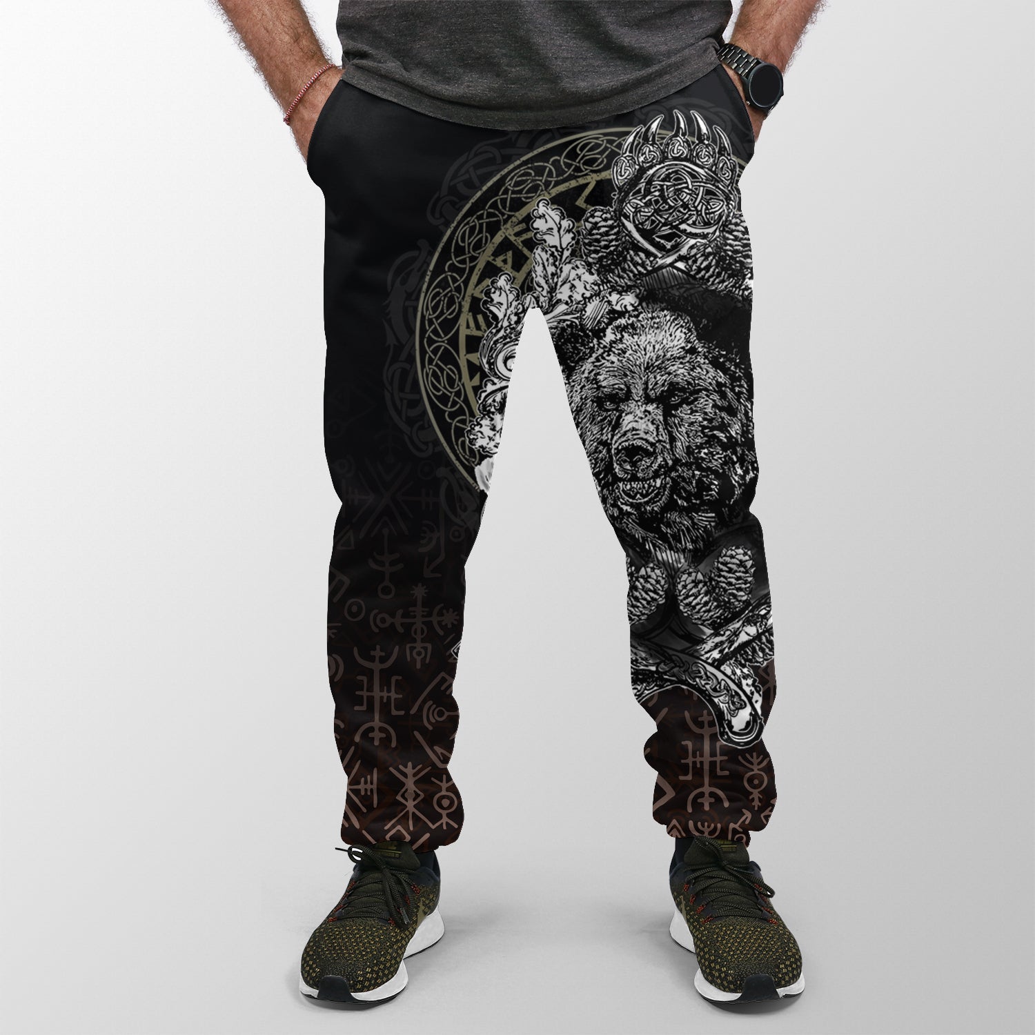 Viking Jogger (Women's/Men's) Bear Claws and Viking Hammer RLT12