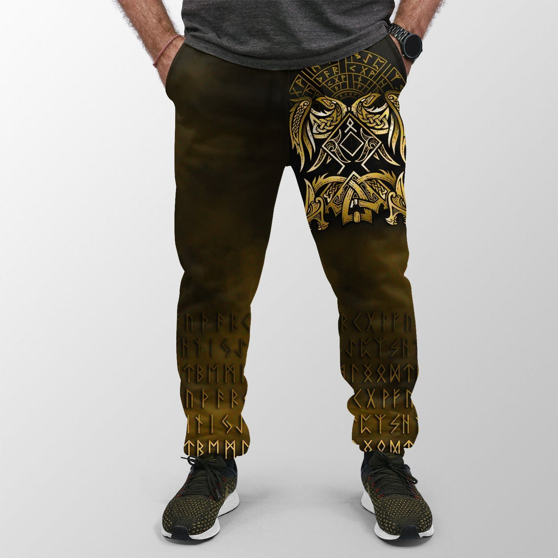 Viking Jogger (Women's/Men's) Othala and Raven Golden RLT12