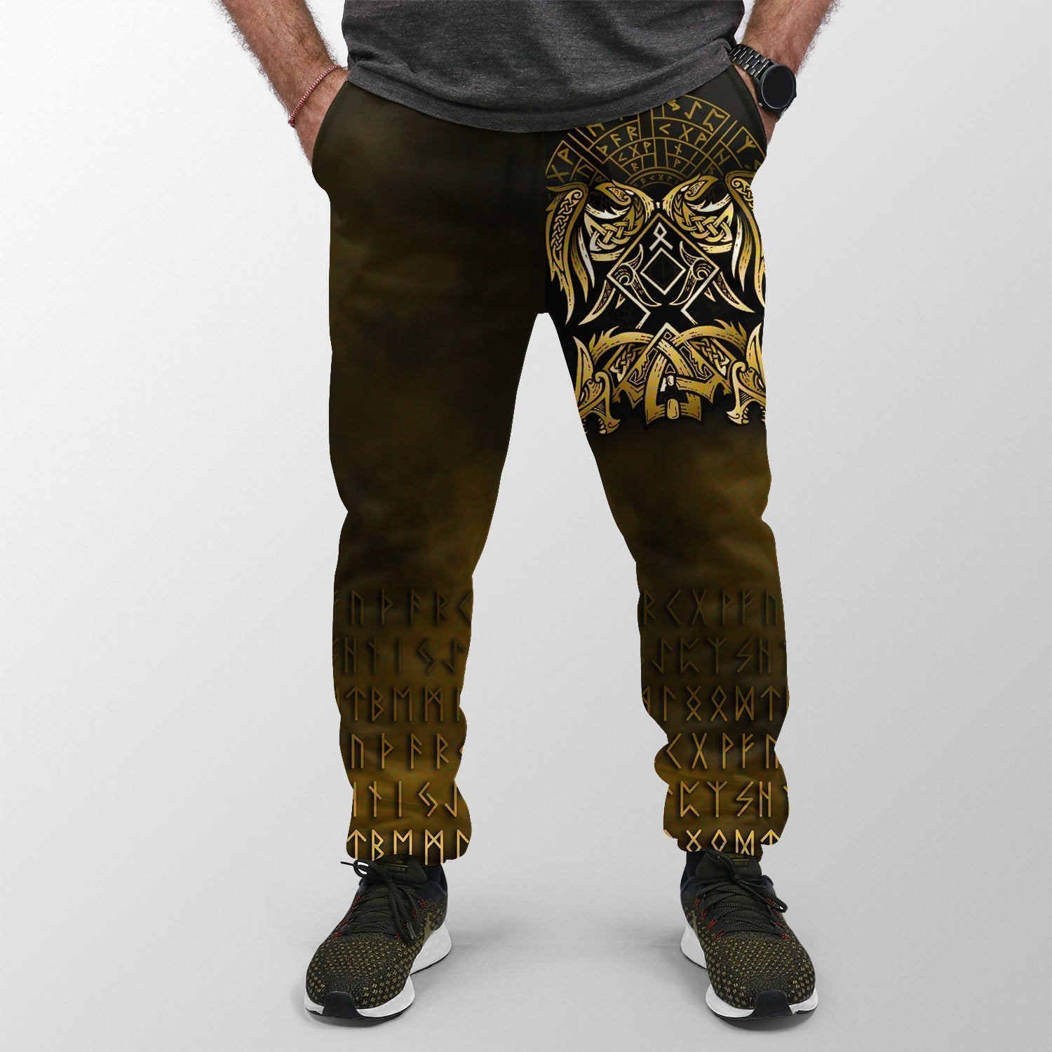 Viking Jogger (Women's/Men's) Othala and Raven Golden RLT12