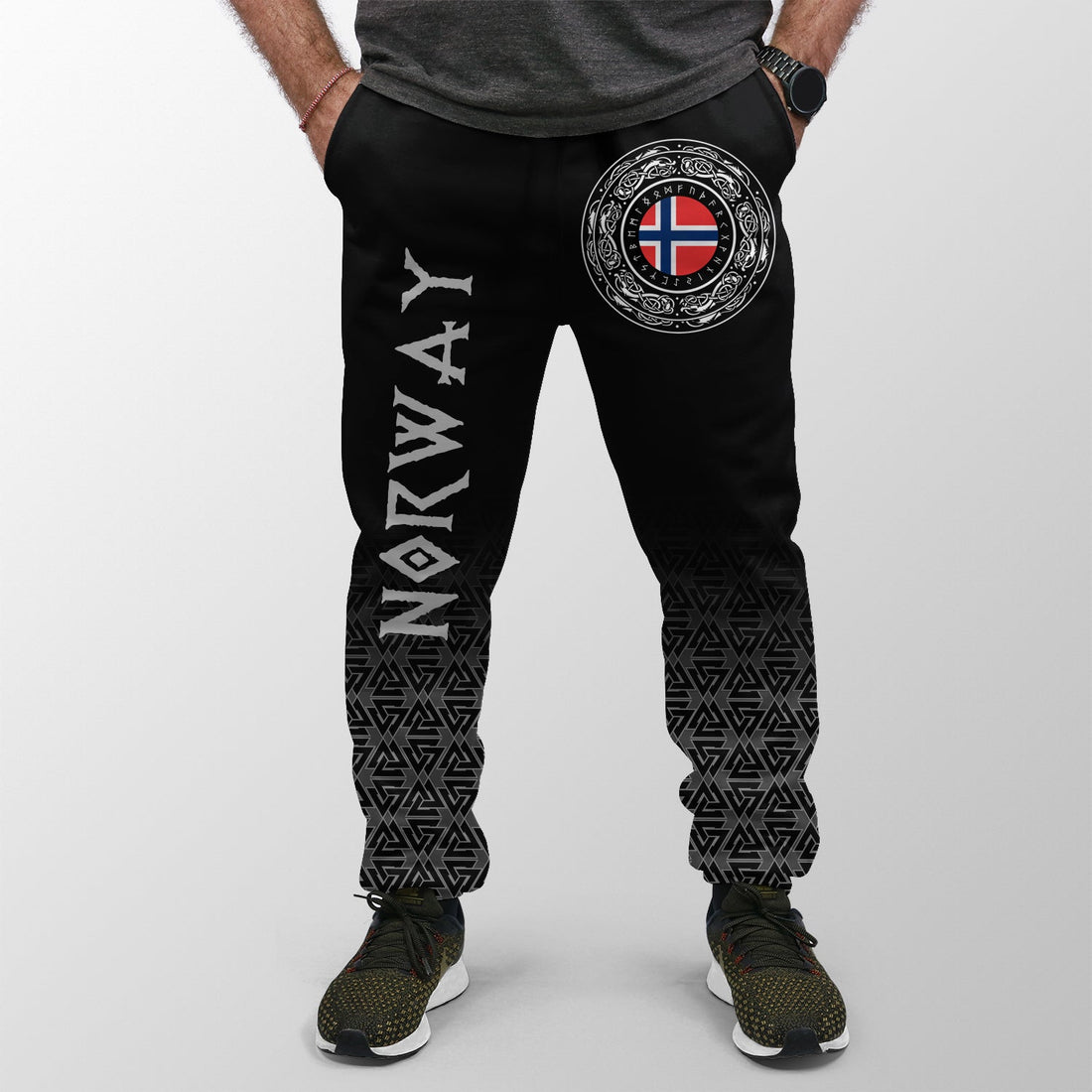 Viking Jogger (Women's/Men's) Norway Coat Of Arms RLT12