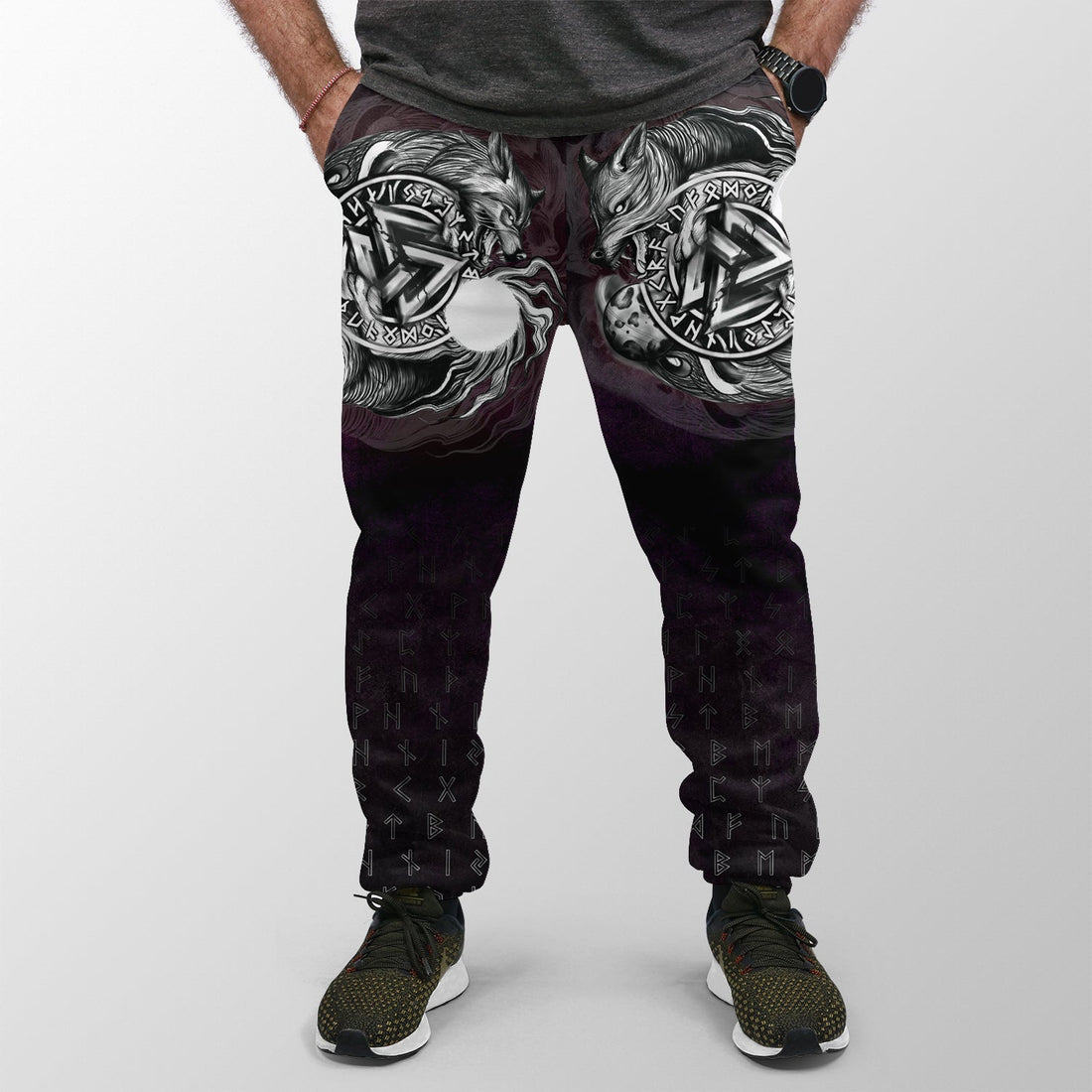 Viking Jogger (Women's/Men's) Hati and Skoll Valknut RLT12