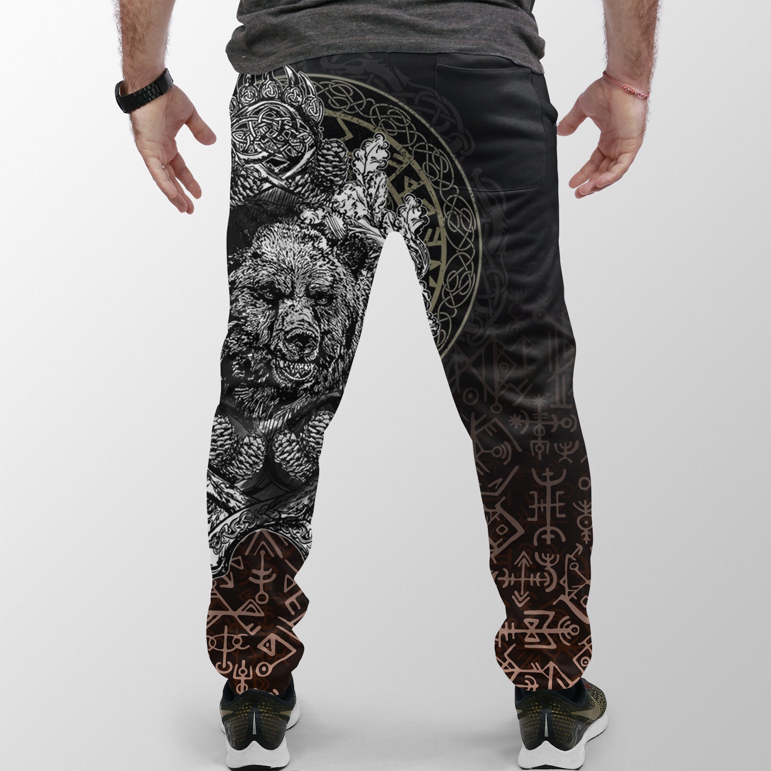 Viking Jogger (Women's/Men's) Bear Claws and Viking Hammer RLT12