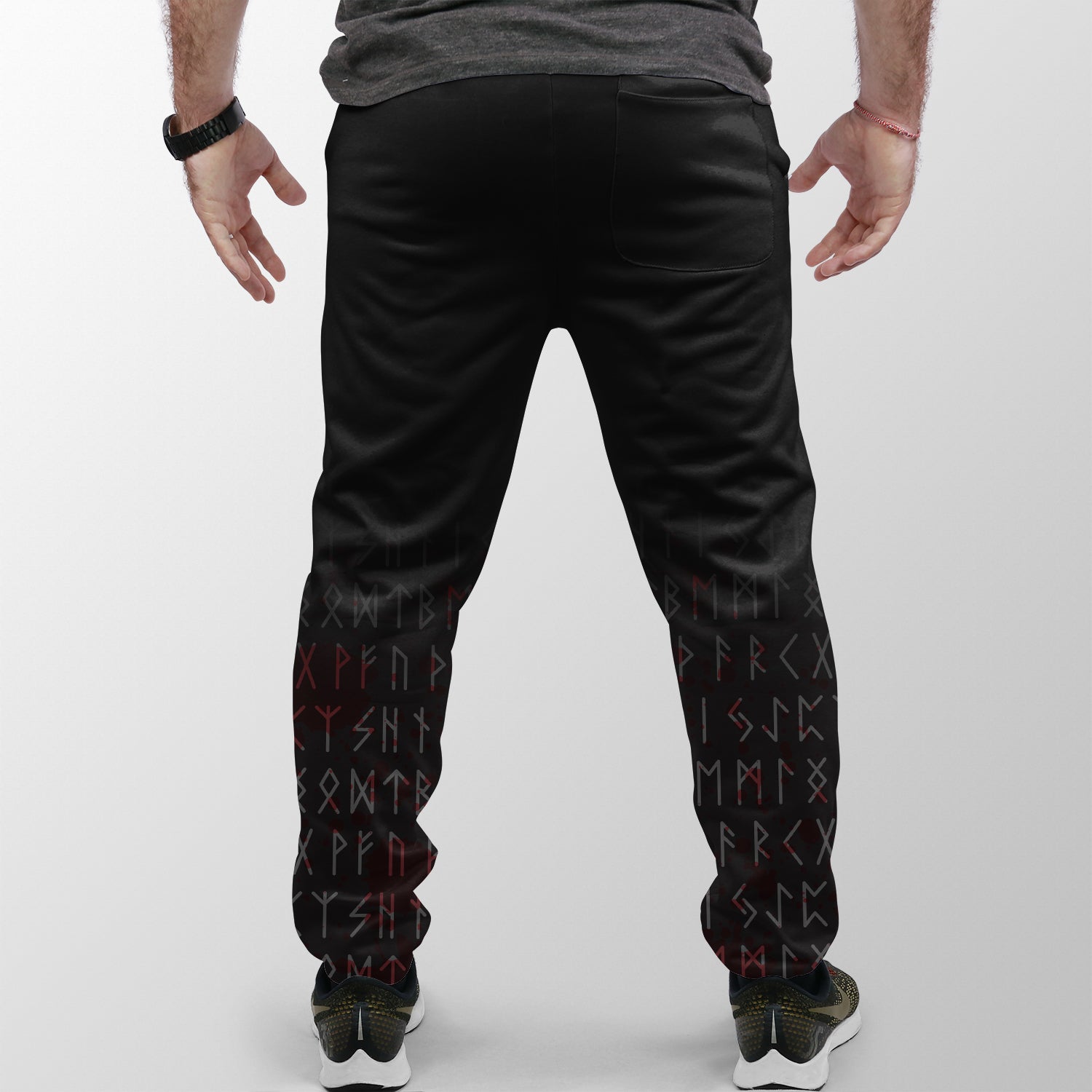 Viking Jogger (Women's/Men's) Fierce Blood Wolf Symbol Of A Viking Nordic RLT12