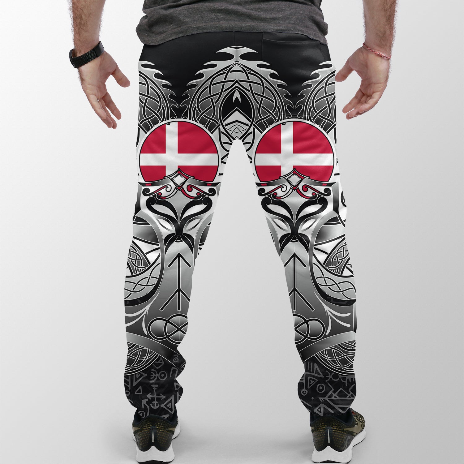 Viking Jogger (Women's/Men's) Denmark Mjolnir and Double Dragon RLT12