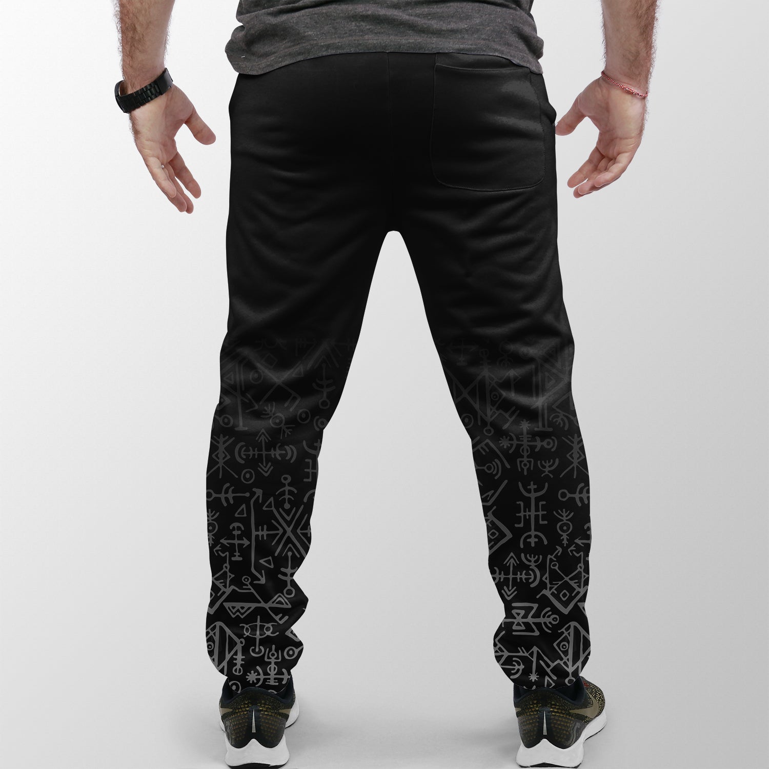 Viking Jogger (Women's/Men's) Celtic Raven Tattoo RLT12