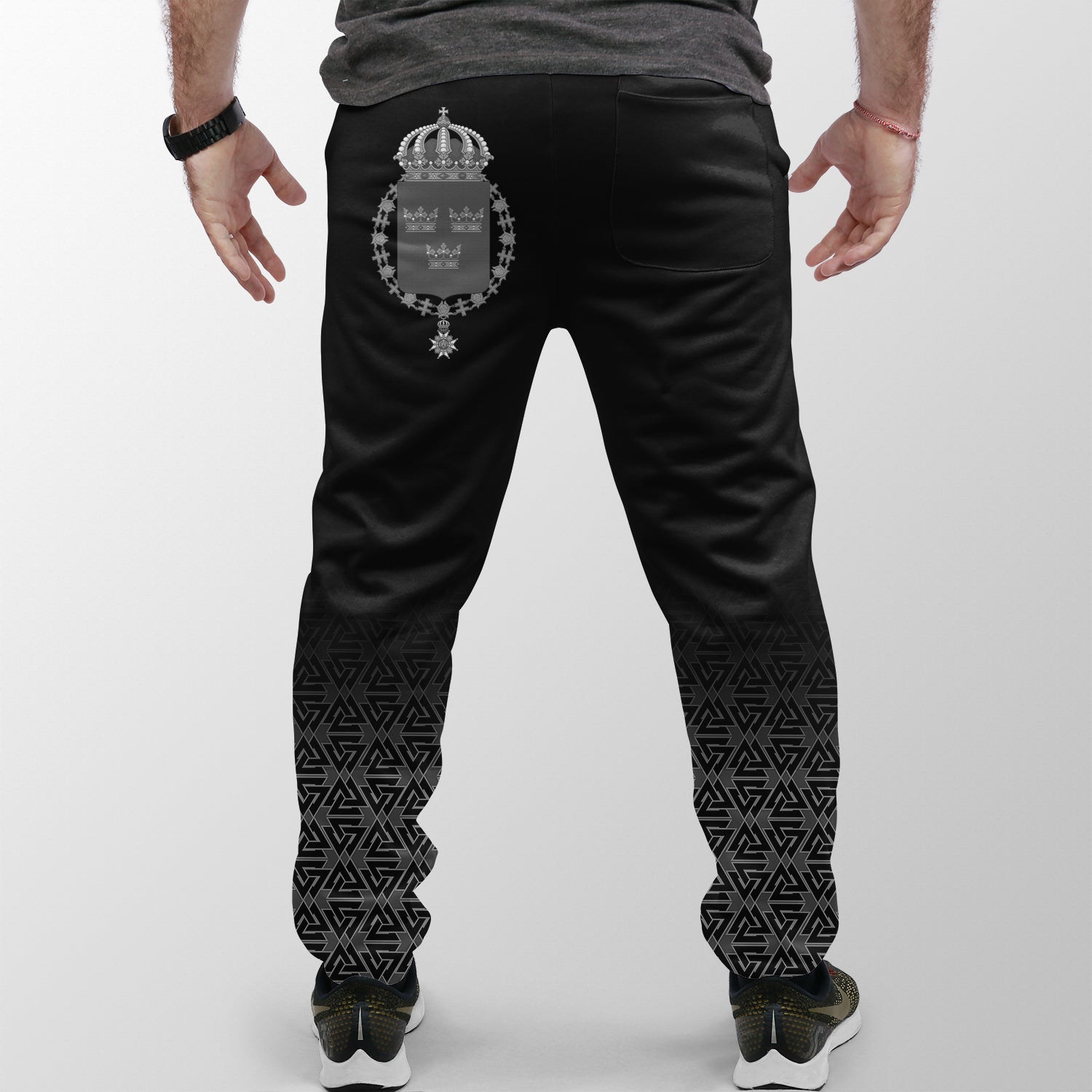 Viking Jogger (Women's/Men's) Sweden Coat Of Arms RLT12
