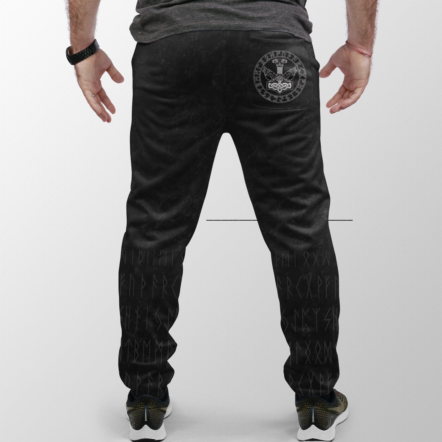 Viking Jogger (Women's/Men's) Fenrir Norse Wolf Thunderstorm RLT12