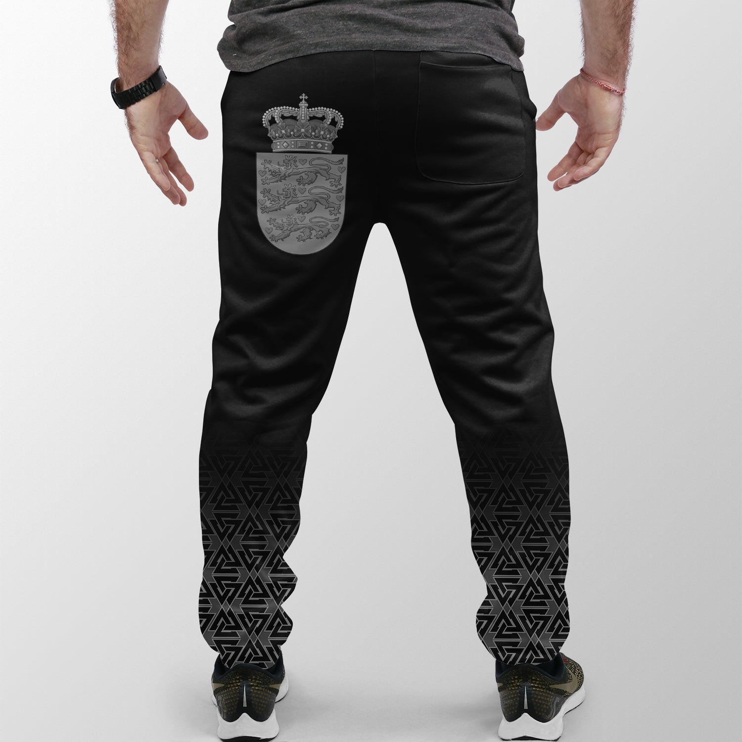 Viking Jogger (Women's/Men's) Denmark Coat Of Arms RLT12