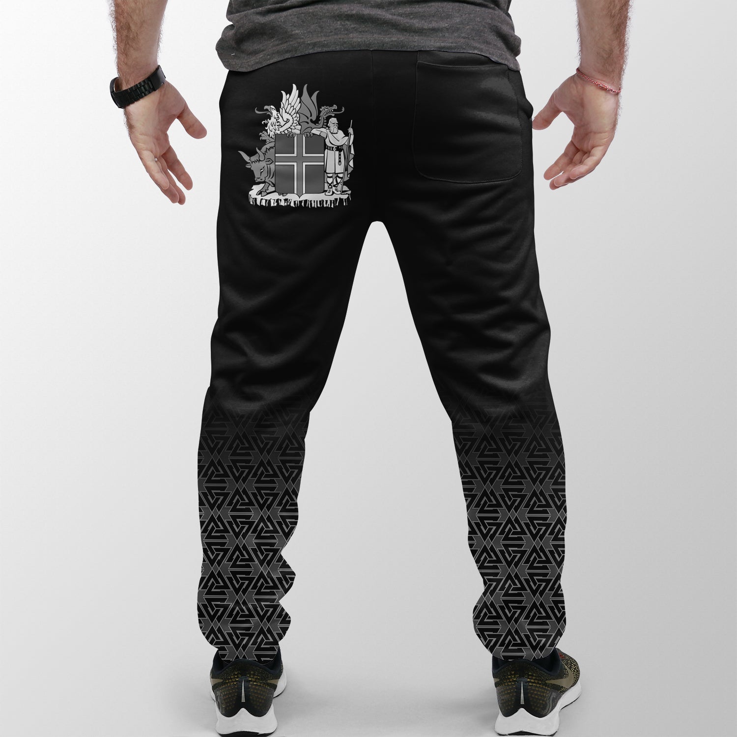 Viking Jogger (Women's/Men's) Iceland Coat Of Arms RLT12